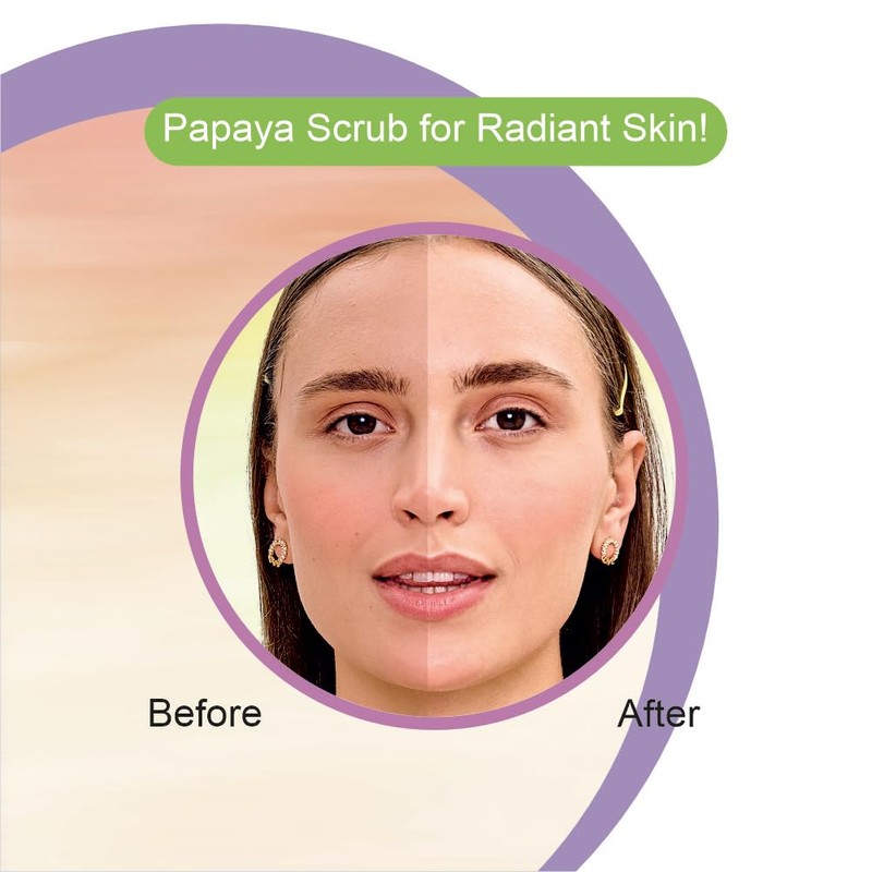 DR.RASHEL Papaya Scrub For Face & Body (380 ML) |