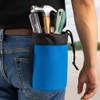 Tool Pouch with Belt Clip, Waxed Canvas Nail Pouch, 5