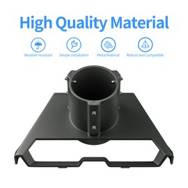 Starlink Gen 3 Pole Mount, Metal Pipe Adapter for Starlink Gen3/V3 RV and Roof Mounting Kit for V3 Starlink Standard Dish Mount