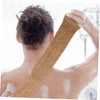 OHPHCALL 2pcs Deep Cleansing Bath Gloves Back Scrubber Bath Rub