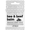 Lingtoolator aleo Beef Tallow Beeswax Lip Balm Hydrating Moisturizer, Natural