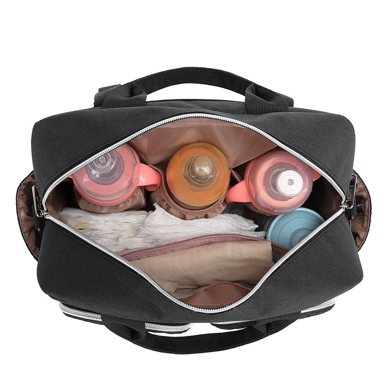 Kono Baby Changing Bag Weekender Travel Nappy Tote for Mom
