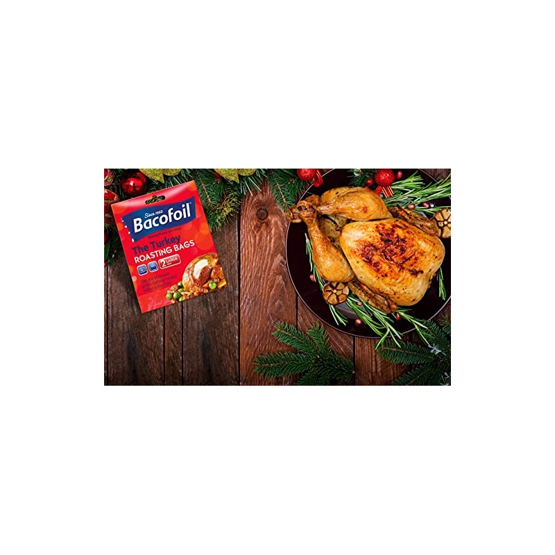 2 x Roasting Bags Flavour Seal Cooking Bags for Ovens