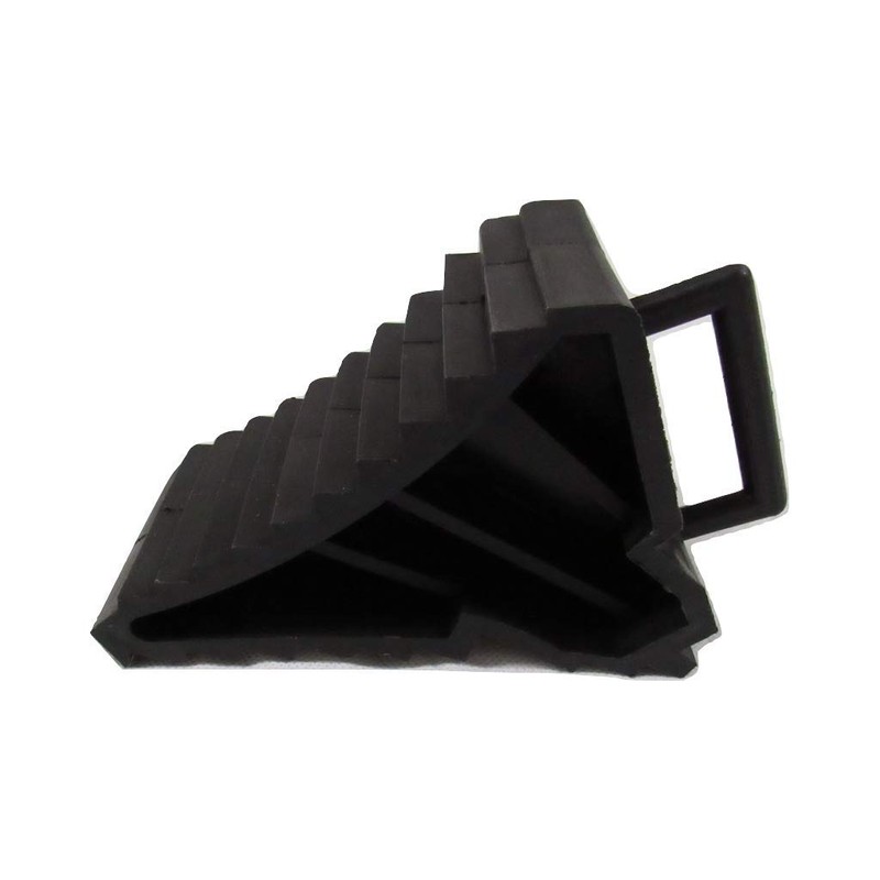 X2 Black Wheel Chocks with Handle