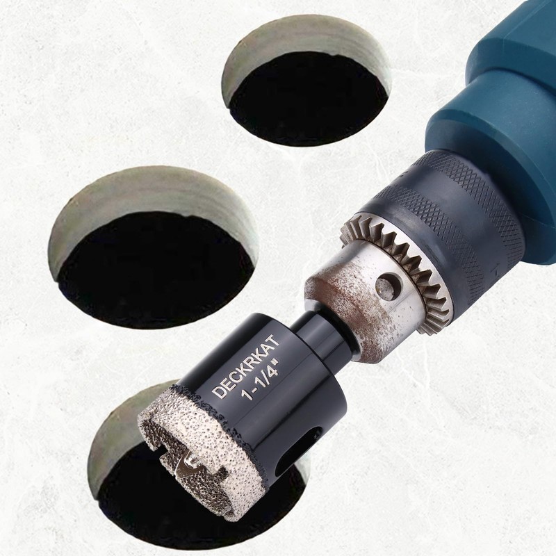 1-1/4 Inch Diamond Hole-Saw Bits with Pilot Drill Bit -