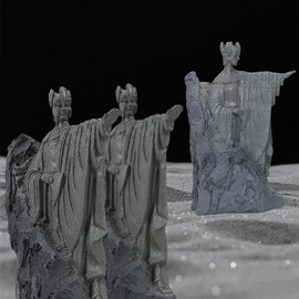 Large Decorative Bookends, 9.5" Book End Resin Collectibles, Decorative Book Stopper Binder and Dividers for Library Office Home (Large)