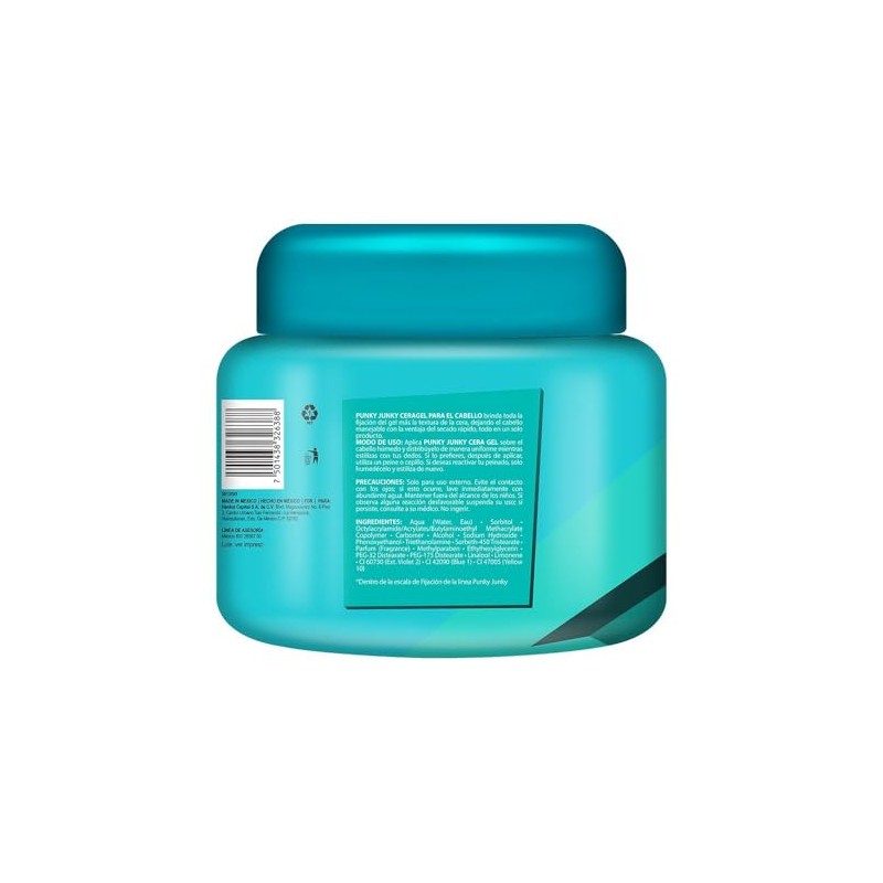 Punky Junky Cera Gel Cerilla Hum, 270 gr