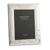 Silver Plated Hearts Design Photo Frame