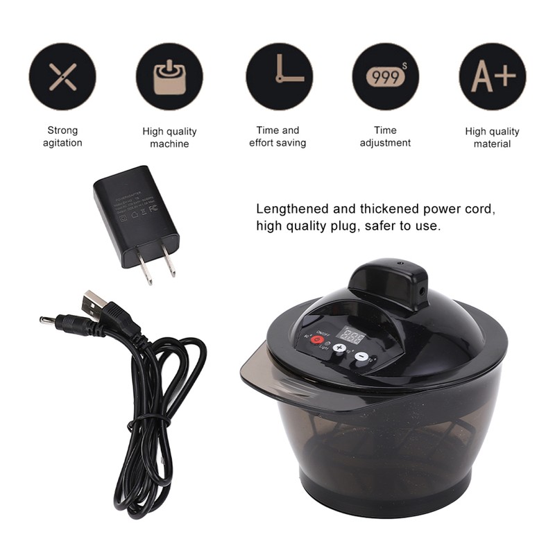 Electric Blender Mask Dyeing Paste Automatic Mixer Hair Dye Cream