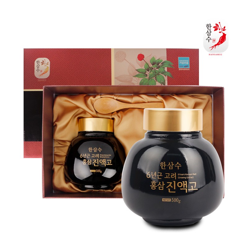 OTMARTFOOD Hansamsu 6-year-old Korean red ginseng extract 500g x 2