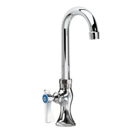 Krowne Commercial Series Single Pantry Faucet, 6" Gooseneck Spout, 16-116L