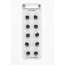 Widex Instant Round ear-tip Two-vent MEDIUM domes