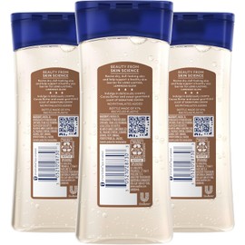 Vaseline Intensive Care Body Gel Oil Cocoa Radiant 6.8 oz, Pack of 3