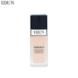 IDUN Norrsken Illuminating Liquid Mineral Foundation 30ml, Shade:21 Saga