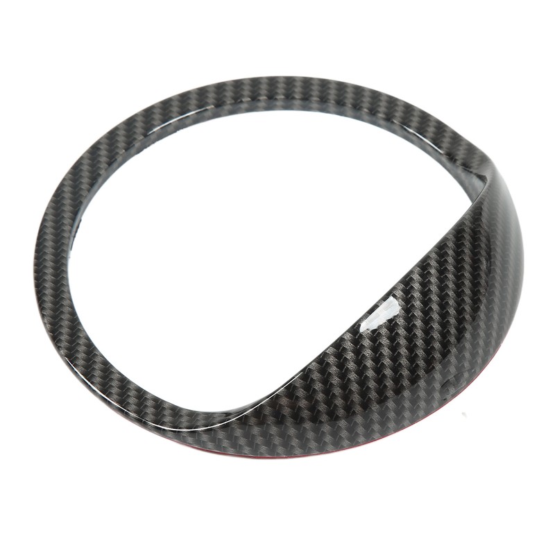Motorcycle Speedometer Intrument Gauge Bezel Cover Trim Carbon Fiber Style