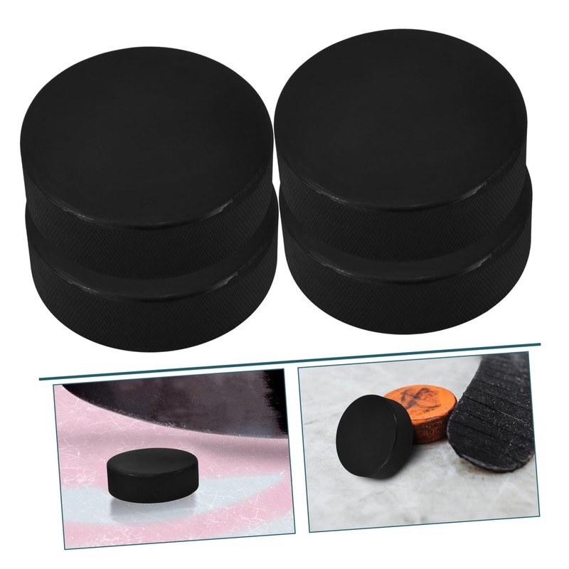 Kisangel Ice Hockey Training 4pcs High Hardness Improve Your Skills