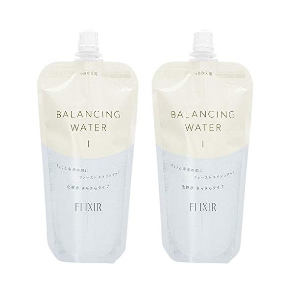Siseido Shiseido Elixir Reflair Balancing Water 5.1 fl oz (150 ml) Refill Set of 2