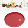 Wood Serving Tray Decorative Serving Platter Snack Fruit Plate for