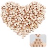 Pack of 400 Wooden Dice Decoration, 10 mm Small Wooden
