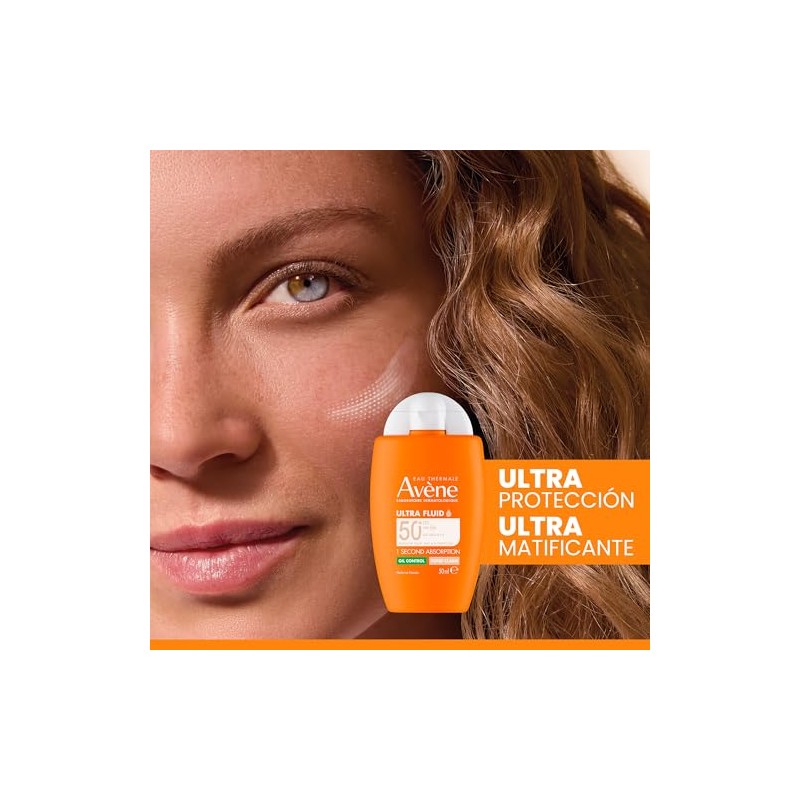 Avene Protector Solar Facial Dermatológico Color Ultra Fluid Oil Control
