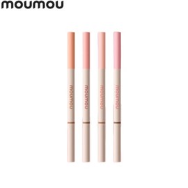 MOUMOU Aegyo Flirting Easy Fit Flat Duo Pencil 1ea, Shade2:02 Yoyeum Ping