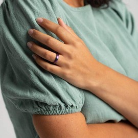 Enso Rings Thin Legend Silicone Ring | Made in The USA | an Ultra Comfortable, Breathable, and Safe Silicone Ring (Loch Ness, 3)