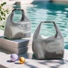 Ultimate Waterproof Mesh Aqua Pouch Swim Bag GS002548 Gray 2ea