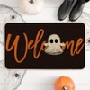 Artoid Mode Tapete de Entrada Boo Halloween Bienvenida 43x73 cm
