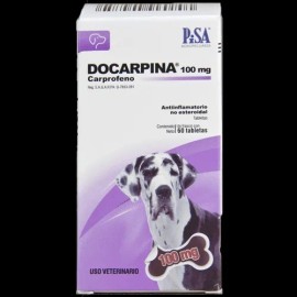 Docarpina 100 Mg Carprofeno 60 Tabletas
