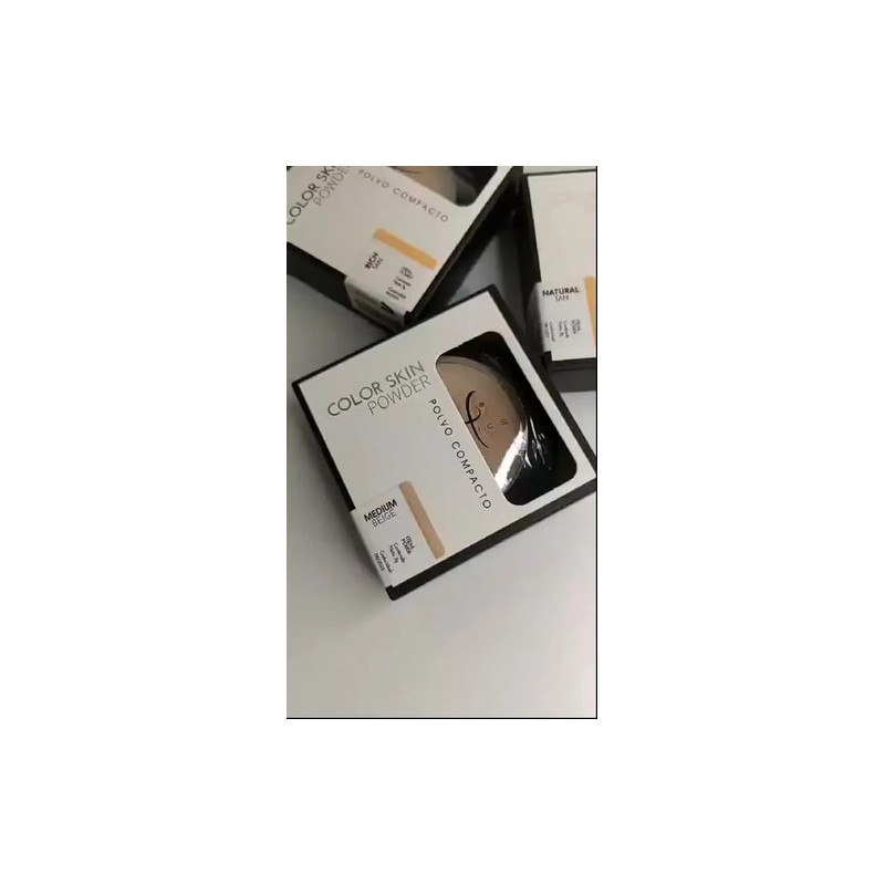 Color Skin Maquillaje En Polvo Compacto Mf Cosmetics Marifer