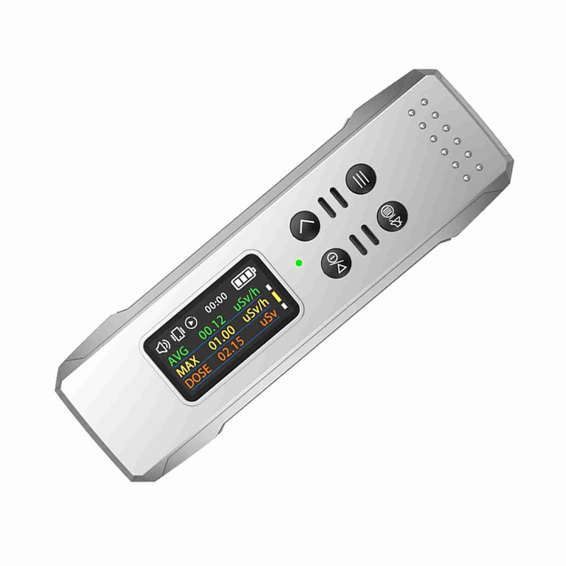 Portable Nuclear Radiation Detector Handheld Geiger Counter 0.96inch TFT Display