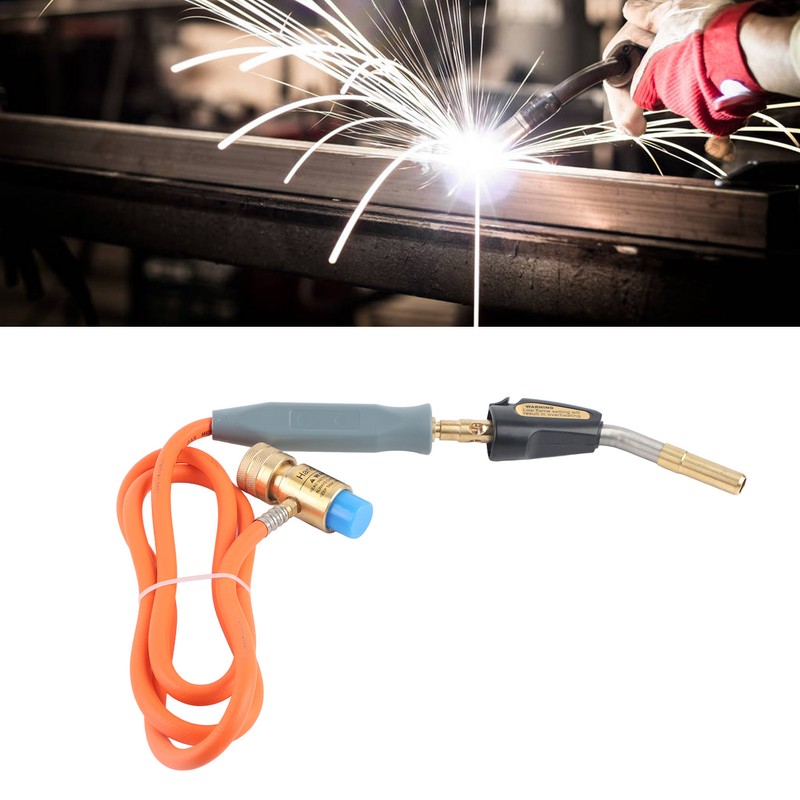 Propane Self Igniting 360° Rotation Burn Tip Turbo Torch Welded