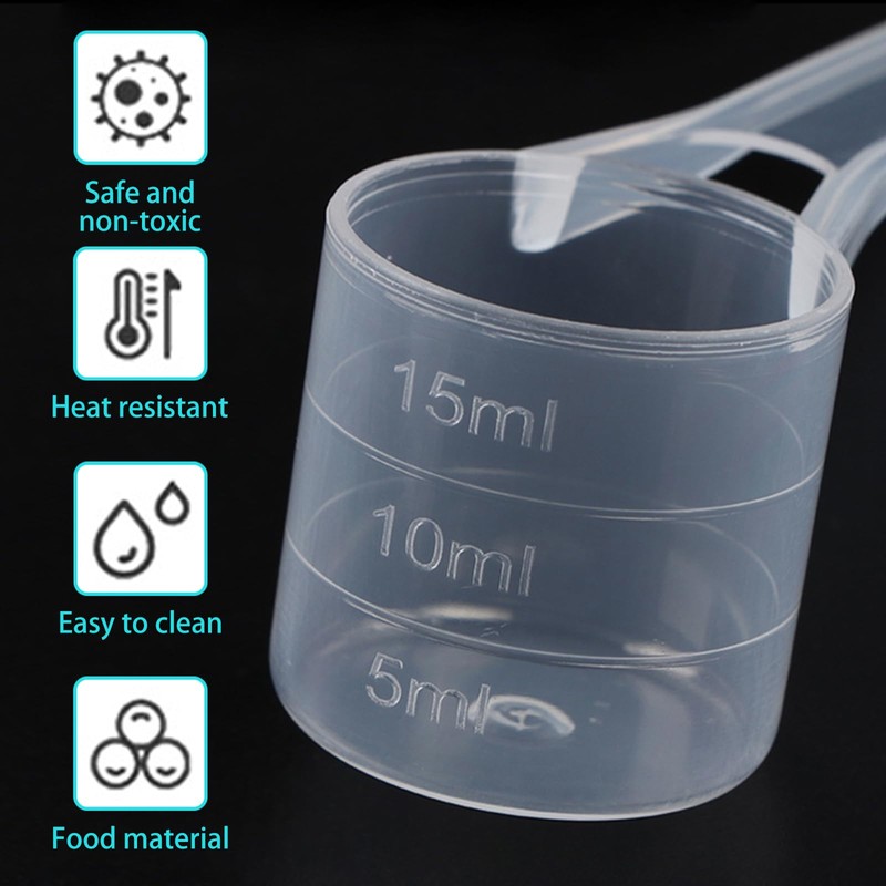 Forreen Measuring Spoon Set, 11 Pieces Dosing Spoons, Protein Powder,