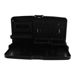 Gatuida Foldable Car Rear Small Table Lap Tray for Eating Laptop Phone Drinks Holder