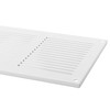 LIRAST 10x4 Vent Cover with Built-in Screen - White Return