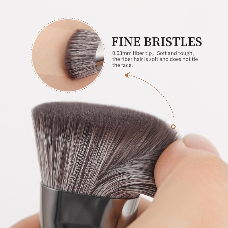 DUcare Foundation Brush Contour Bronzer Self Tanner Makeup Brushes for