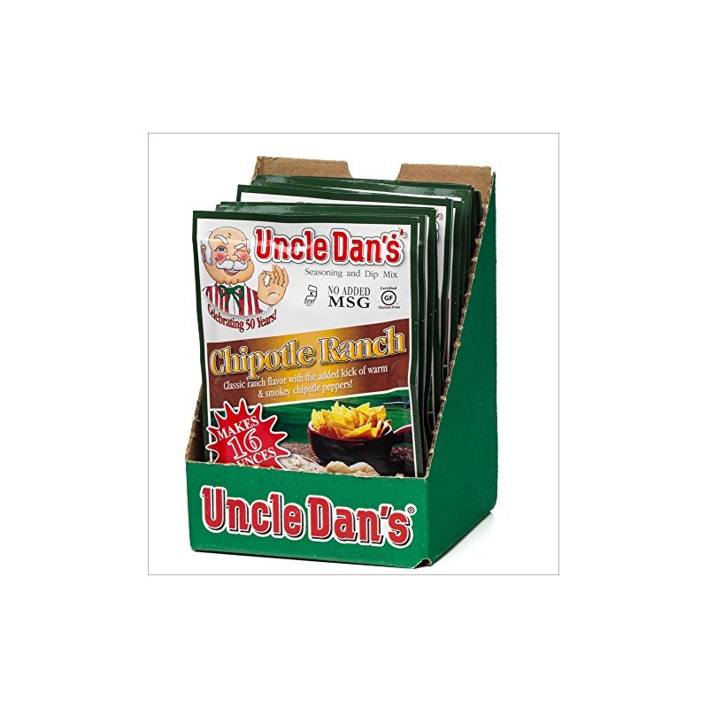Uncle Dan's Chipotle Ranch Dressing | Singles Case – 12