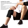 Elbow Gel Sleeve Cold and Hot Compression Elastic Fit Elbow