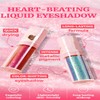 Glitter Eyeshadow Stick with Iridescent Shine, Metallic Liquid Eyeshadow, Chameleon