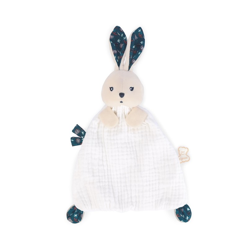 Kaloo - K'Doux - Natural Rabbit Comforter - White &