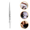 DOITOOL Precision Non Slip Stainless Steel Tweezers for Jewelry Making