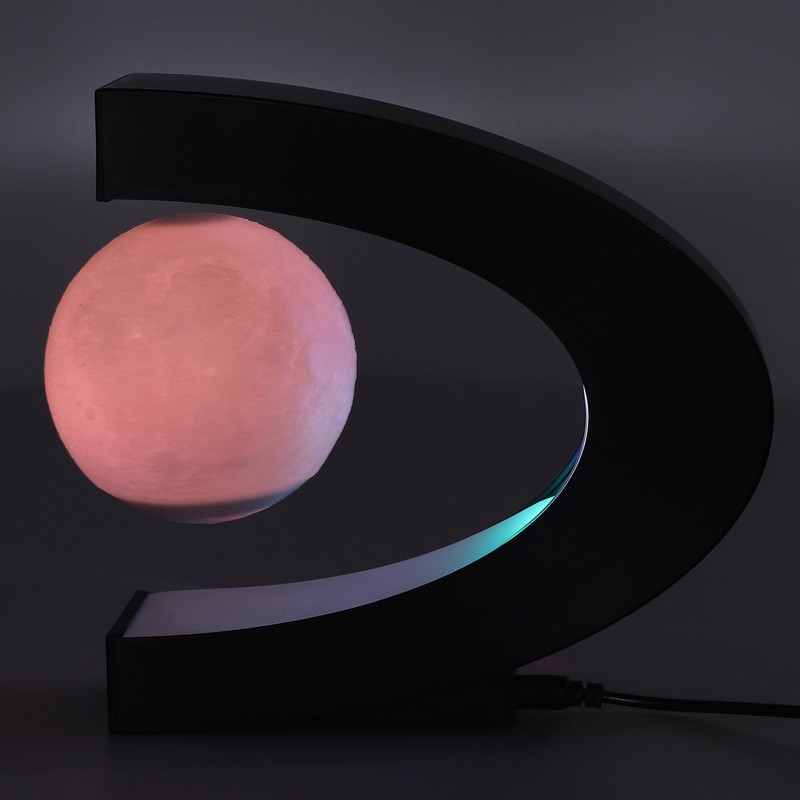Levitating Moon Lamp ABS Floating Moon Night Light for Office