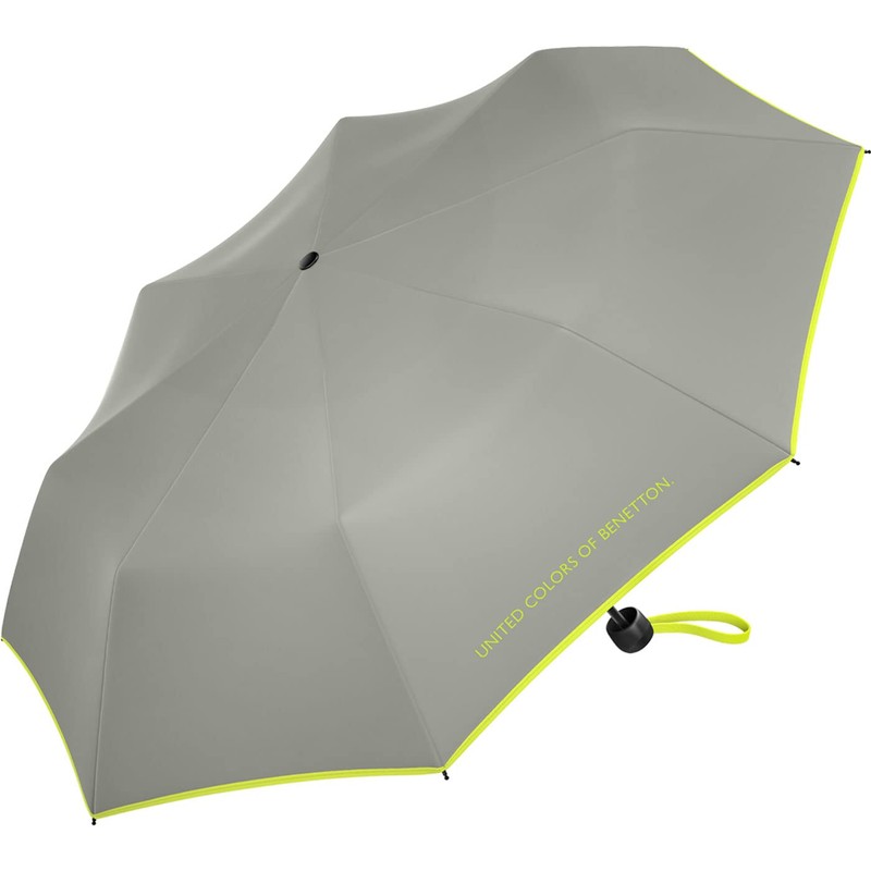 Cuatrogotas 2018 Folding Umbrella 60cm Lime Grey Green 95cm