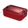 Küchenprofi 1001471423 Aluminium Lunch Box, Large, Red