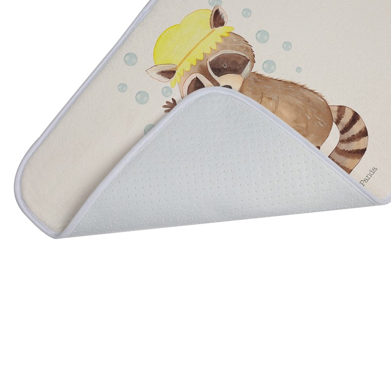 Mr. & Mrs. Panda Bath Mat Raccoon Gift Shower Mat
