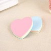 100 Sheets Heart Shape Sticky Note Cube Notebooks Office and