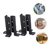 Generic 4pcs Heavy Duty Post Anchor Mounting Brackets for Deck