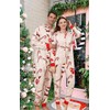 YEAXLUD Matching Christmas Holiday Candy Cane Pajamas for Family Couples