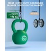 80 Inch Adjustable Carabiner Bungee Cords with 190 Lbs Max