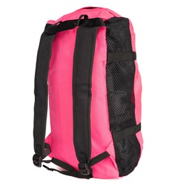 Psychi Rock Climbing Rope Bag with Ground Sheet Buckles and Carry Straps (Pink)